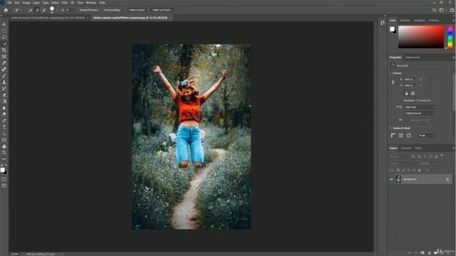 Adobe Photoshop Full Course - Copy and Paste Image -Tutorial #23 смотреть онлайн