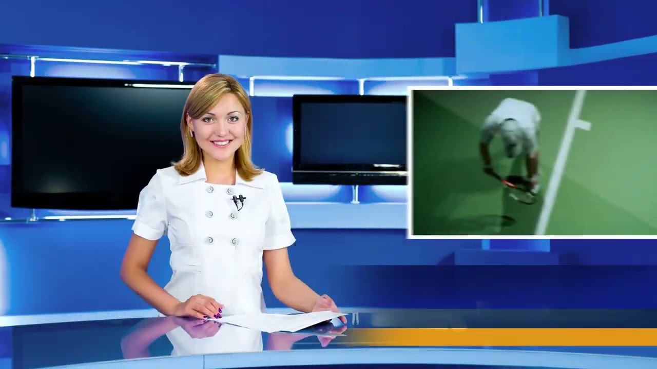 Монтаж новостей пример 4 - заставка и дизайн. Монтаж видео на заказ.