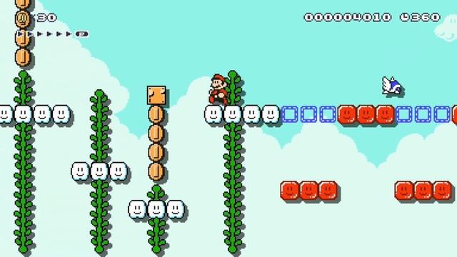 1-3 Spike Top Cloud Tops RELEASE/Walkthrough - Super Mario Maker 2 Game Jumper 2 Super World смотреть онлайн