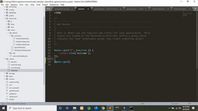 Part-3.Laravel 6 Ecommerce Project(Admin Lte Integration) смотреть онлайн