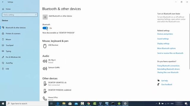 How to Transfer Files via Bluetooth on Windows 10 смотреть онлайн