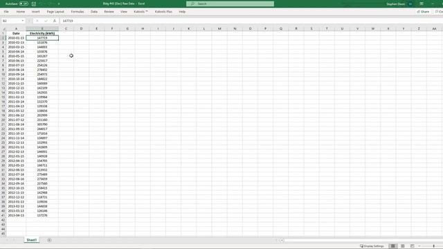 Importing Data - Formating - Excel смотреть онлайн