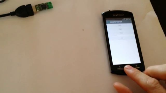 First Project For IOIO-OTG Board - Stepper Motor