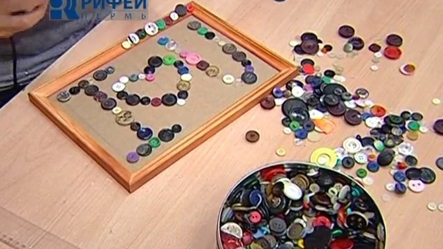 Школа дизайна №45   Панно из пуговиц  2 12 13