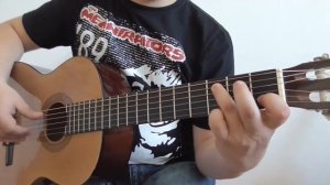 Старый клён на гитаре. УРОК НА ГИТАРЕ. fingerstyle