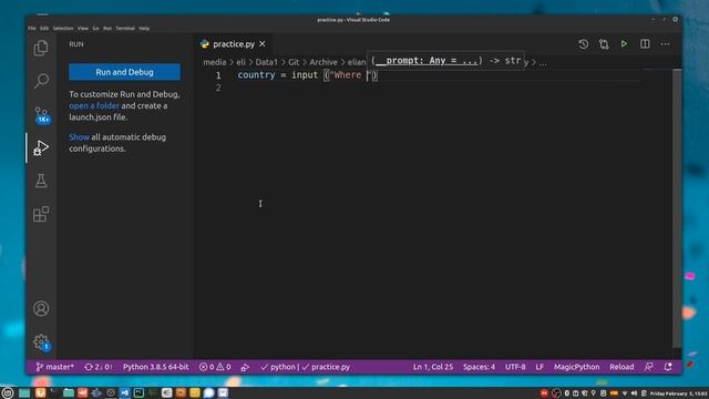 Python basics - Types / User input / Comments смотреть онлайн