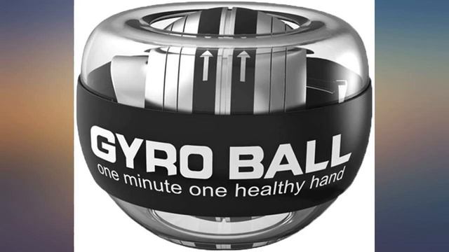 GOZATO Auto-Start Wrist Power Gyro Ball, Wrist Strengthener and Forearm Exerciser review смотреть онлайн
