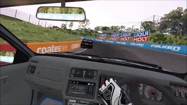 Bathurst VR - Ford Sierra RS500 Cosworth - Assetto Corsa - G29 смотреть онлайн
