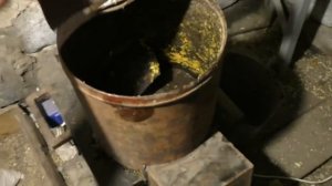 Самодельная корморезка(тёрка/измельчитель) из газового баллона своими руками