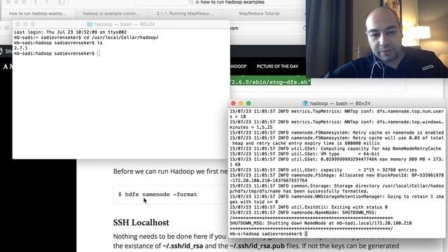 Hadoop kurulumu (OSX için)(Hadoop Eğitim Serisi 2) смотреть онлайн