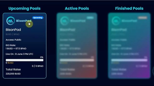 Bisonpad - A Biggest Opportunity For Defi Startups. JOIN BOUNTY -AIRDROP. IDO Detail -grab This IDO
