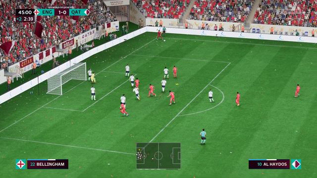 FIFA 23 - England vs Qatar- FIFA World Cup Qatar 2022 |PC [4K] смотреть онлайн