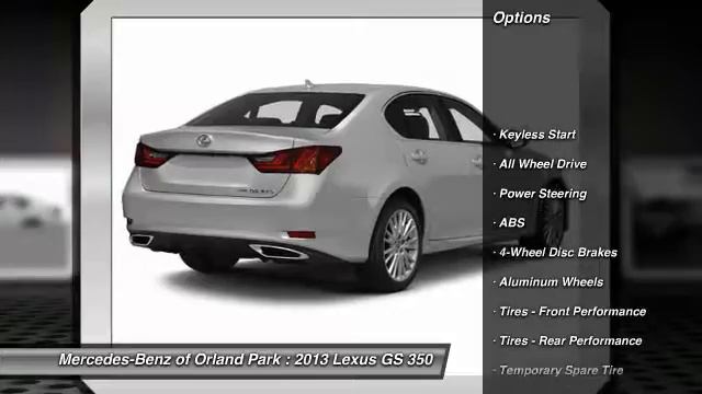 2013 Lexus GS 350 Orland Park IL MW7159LAA смотреть онлайн