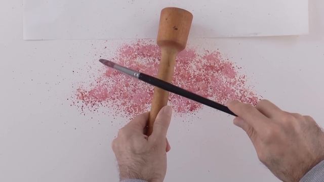How to Paint a Cherry Tree in Watercolor - Splatter Painting Trees - Paint a Tree - Sakura смотреть онлайн