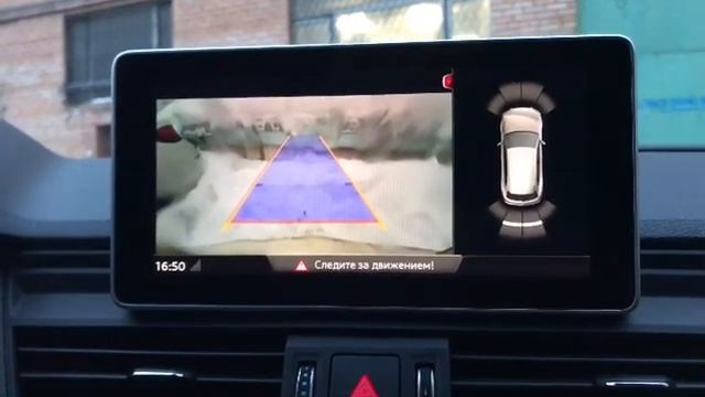 Установили омыватель камеры заднего вида на Audi Q5 смотреть онлайн