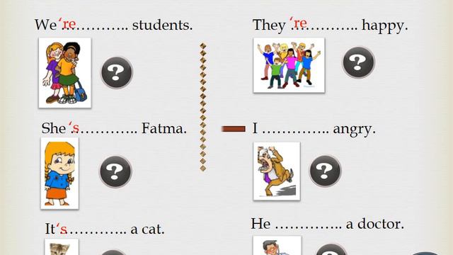 VEERB TO BE Positive and negative sentences - Easy English Lesson смотреть онлайн