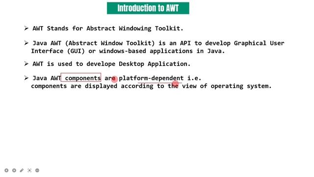 Java AWT | Introduction of Java AWT | what is awt in java | what is use of java awt | in hindi смотреть онлайн