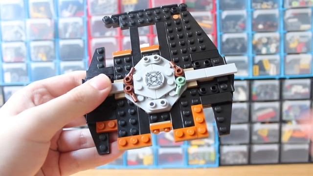 LEGO Star Wars Crashed TIE Fighter MOC смотреть онлайн