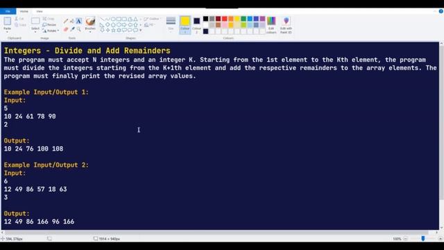 Integers - Divide and Add Remainders SKIDMARK 19 09 2021 #srinivasthedeveloper#day142 #skillrack #d смотреть онлайн