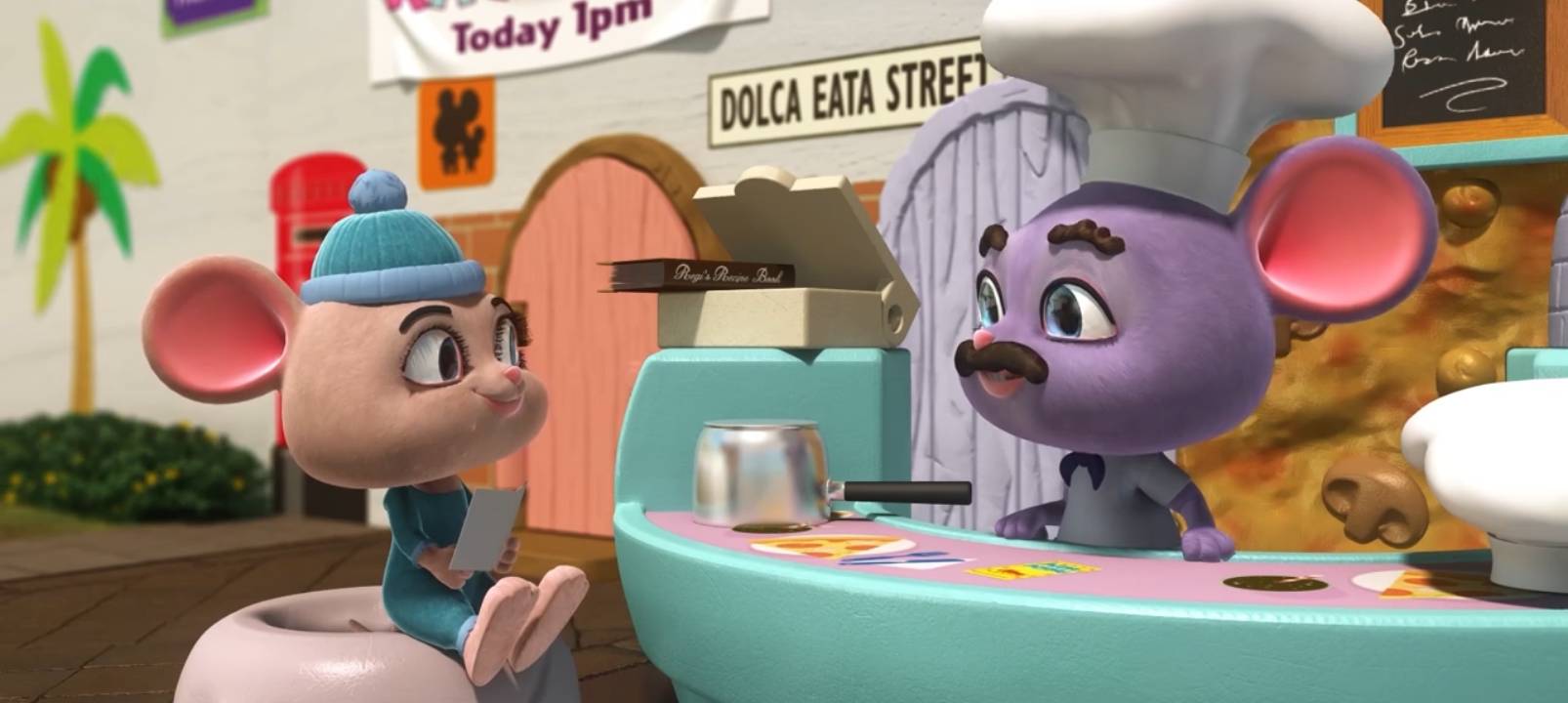 Мышкин дом, 1 серия. Пицца детям не игрушка! смотреть онлайн