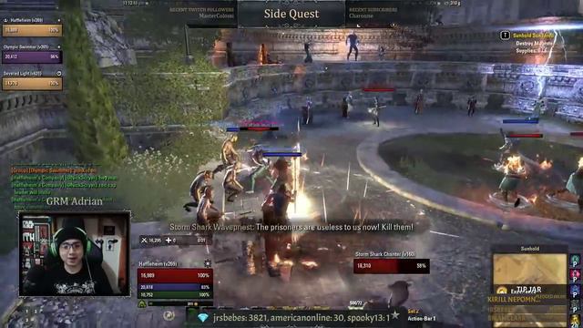 Elder Scrolls Online: Summerset DLC | Casual Adventuring | NA/Templar | Twitch SideQuest смотреть онлайн