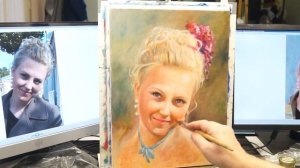Пробуем лессировки в портрете. Живопись маслом.