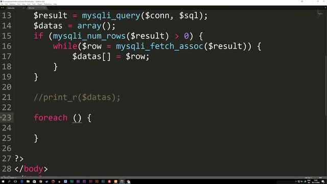 47: Inserting database results into array in PHP - PHP tutorial смотреть онлайн