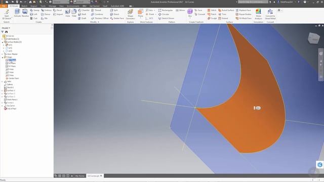 Equation Driven Curves in Inventor смотреть онлайн