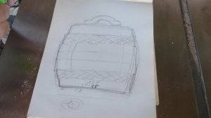 Как сделать бочонок для мёда своими руками -1я часть.