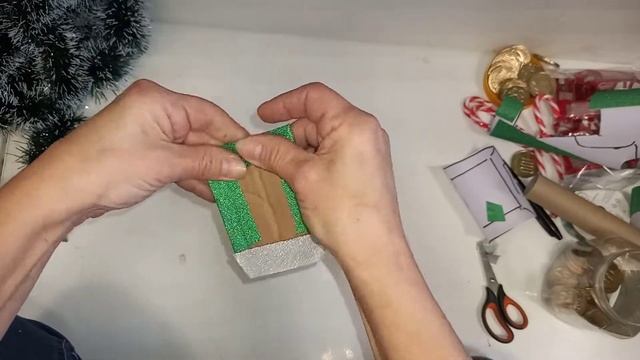 Подарок новогодний | как сделать сладкий подарок своими руками смотреть онлайн