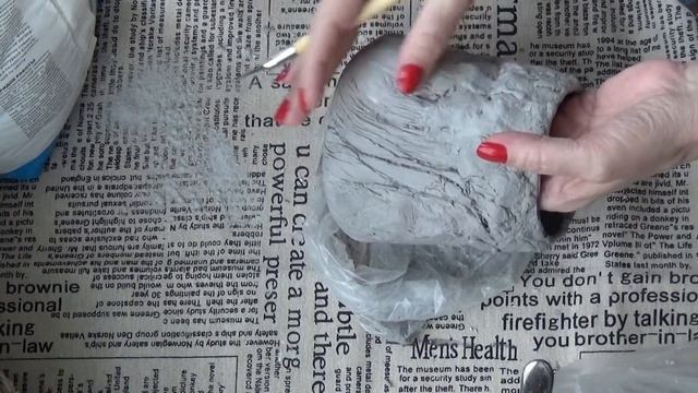 Делаем вазу из гипса, которая не боится воды. смотреть онлайн