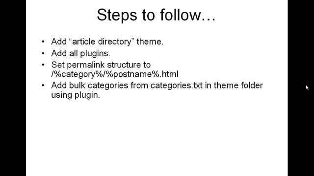 How To Create (Setup) Wordpress Powered Article Directory For Free смотреть онлайн