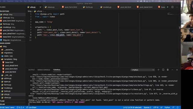 W7D1: Django Admin and Templating (3 of 3) смотреть онлайн