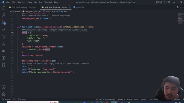 ? Playwright API Testing Introduction with Python (PyTest & Asyncio) смотреть онлайн