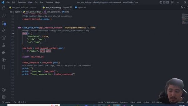 ? Playwright API Testing Introduction with Python (PyTest & Asyncio)