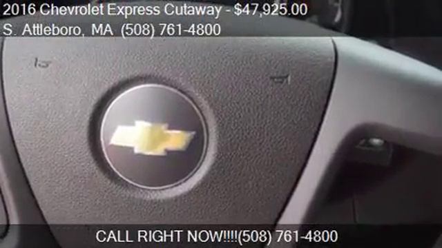 2016 Chevrolet Express Cutaway 3500 2dr 139 in. WB Cutaway C смотреть онлайн