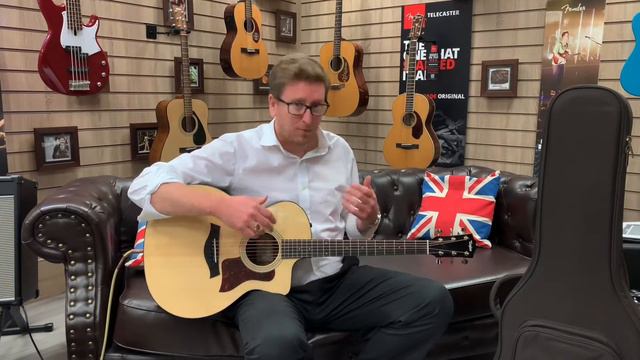 Taylor 214ce Plus Grand Auditorium | Brand New Unboxing With James From Rimmers Music смотреть онлайн