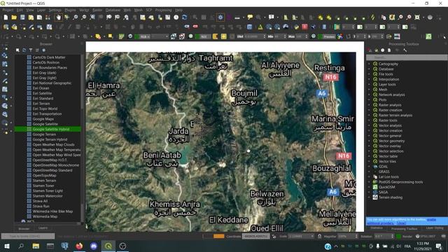 Add Basemaps to QGIS using Python or Plugin смотреть онлайн