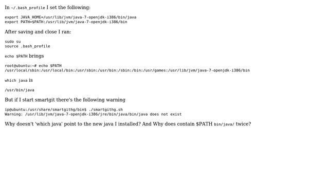 Ubuntu: Problem to set JAVA_HOME смотреть онлайн