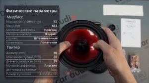 Компонентная акустика Ural AS C1627K