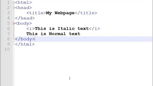 HTML 1st Lecture {Italic, Bold, Underline and Paragraph tags} || Web Designing course in Hindi/Urdu смотреть онлайн