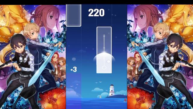 Opening 1 Sword Art Online Alicization - [ADAMAS] - By Lisa | Piano Tiles Anime смотреть онлайн