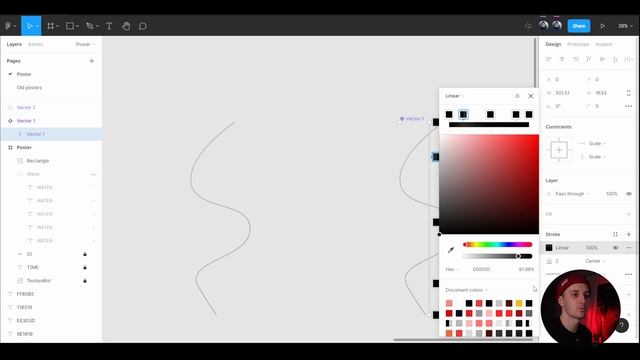 Уроки дизайна в Figma - делаем постер | Figma Poster Design Tutorial смотреть онлайн