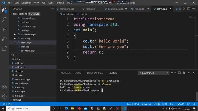 C++ Comment and Newline Concept in Hindi |#2 смотреть онлайн