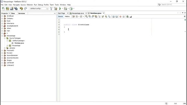 How to create a java package and class & simple statement смотреть онлайн