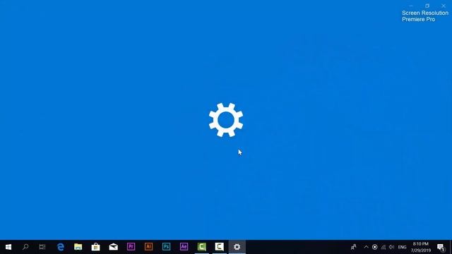 "Your screen resolution is below the minimum required 1024 x 768" On Premiere Pro - Fixed 2019 смотреть онлайн