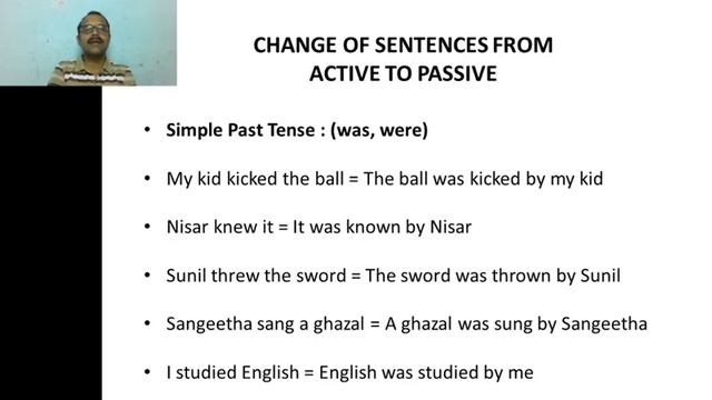 Voices - Part 3 - Change of Sentences from Active to Passive Voice смотреть онлайн