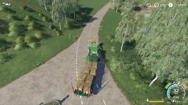 Planting forest in Felsbrunn. Fs 19 Felsbrunn forest realistic forestry starting from scratch ep 1 смотреть онлайн