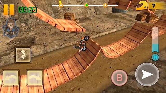 Tricky Bike Trail Stunt - Levels 1 to 10 Android Gameplay FHD - Extreme Motor Bike Games For Kids смотреть онлайн