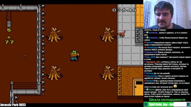 Плохая память vs Jurassic Park (NES) + Silkworm смотреть онлайн
